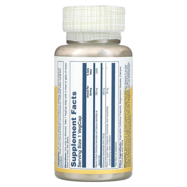 Solaray, Reacta-C, 500 mg, 60 VegCaps 2 Solaray, Reacta-C, 500 mg, 60 VegCaps - Ảnh 2