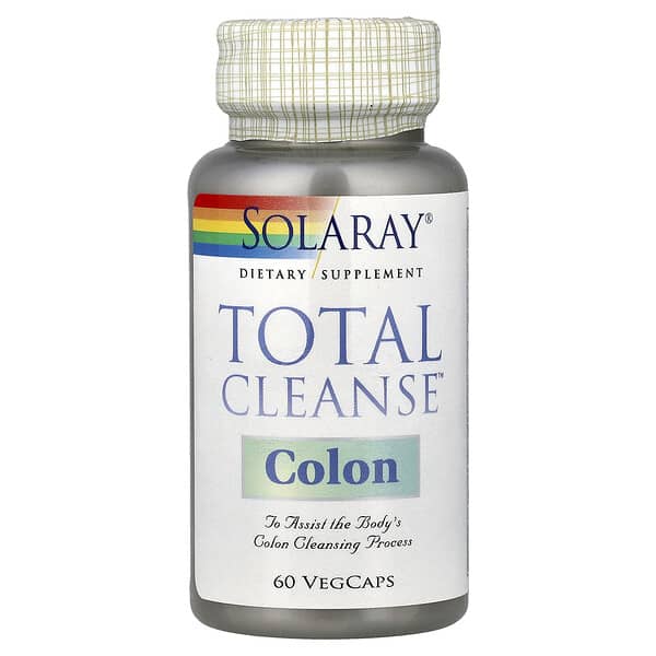Solaray, Total Cleanse™, Colon, 60 Vegcaps 5 Solaray, Total Cleanse™, Colon, 60 Vegcaps