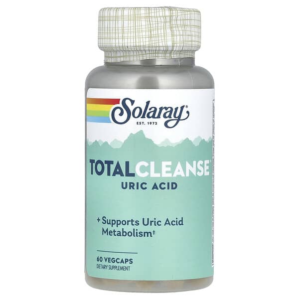 Solaray, Total Cleanse, Uric Acid, 60 VegCaps
