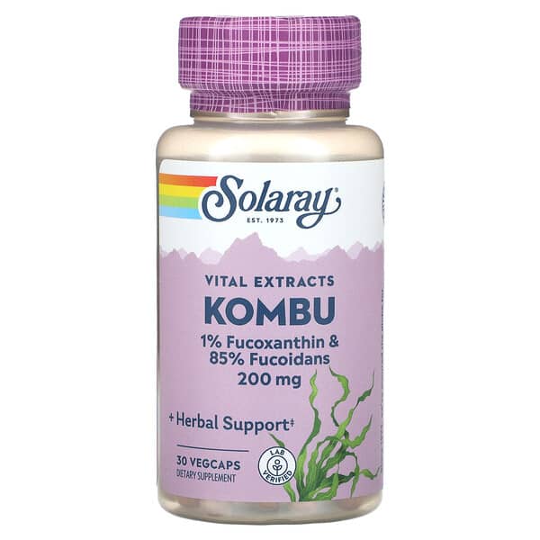 Solaray, Vital Extracts, Kombu, 30 VegCaps