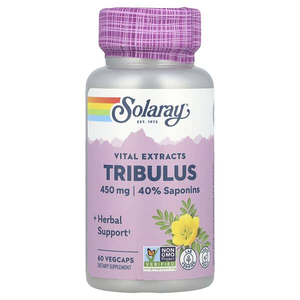 Solaray, Vital Extracts, Tribulus, 60 VegCaps