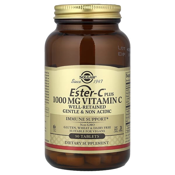 Solgar, Ester-C® Plus Vitamin C, 90 Tablets