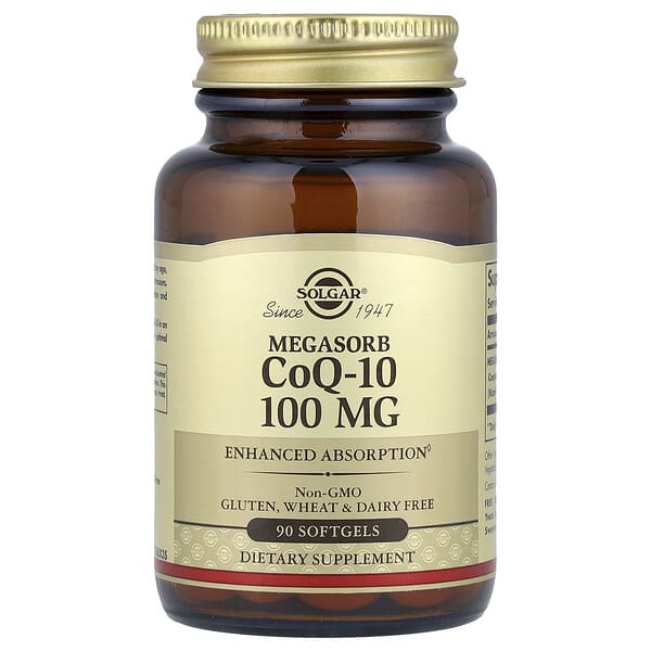 Solgar, Megasorb CoQ-10, 100 mg, 90 Softgels