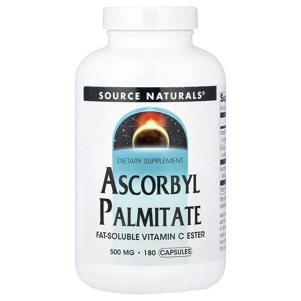 Source Naturals, Ascorbyl Palmitate, 180 Capsules