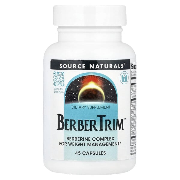 Source Naturals, BerberTrim™, 45 Capsules