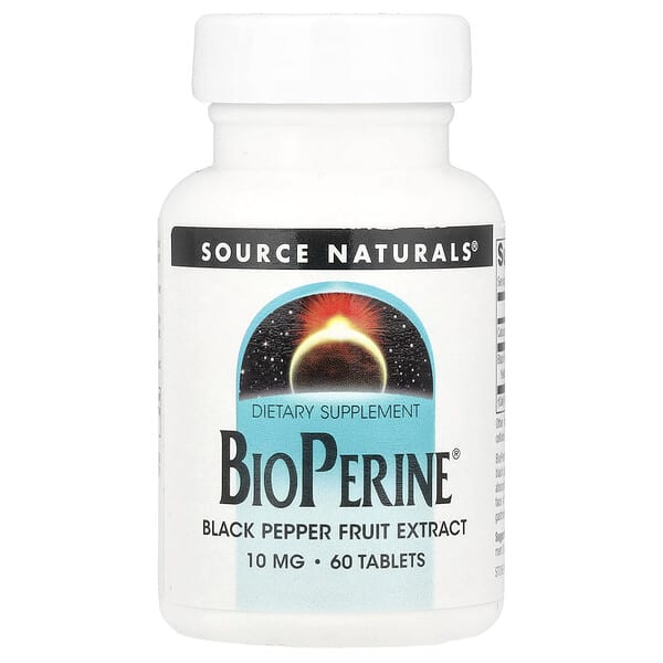 Source Naturals, BioPerine®, 60 Tablets