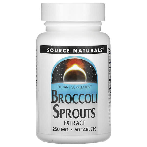 Source Naturals, Broccoli Sprouts Extract, 60 Tablets (125 mg per Tablet)