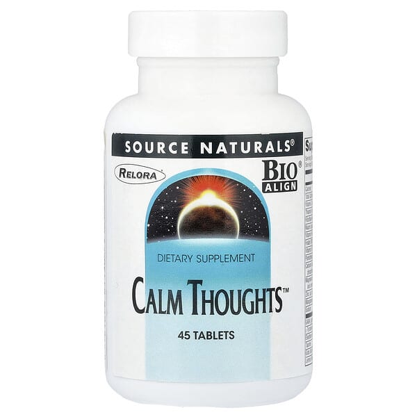 Source Naturals, Calm Thoughts™, 45 Tablets