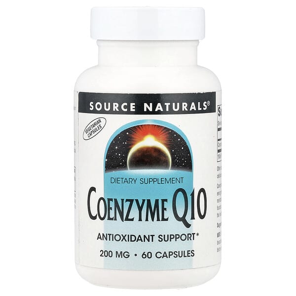 Source Naturals, Coenzyme Q10, 200 mg, 60 Capsules