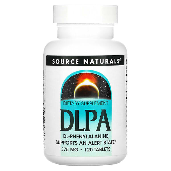 Source Naturals, DLPA, 120 Tablets