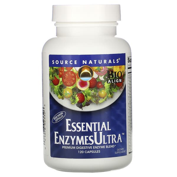 Source Naturals, Essential EnzymesUltra™, 120 Capsules