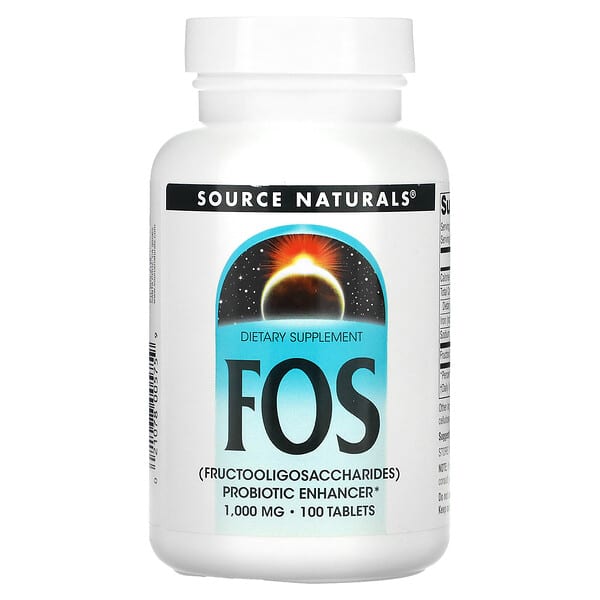Source Naturals, FOS, 100 Tablets 4 Source Naturals, FOS, 100 Tablets