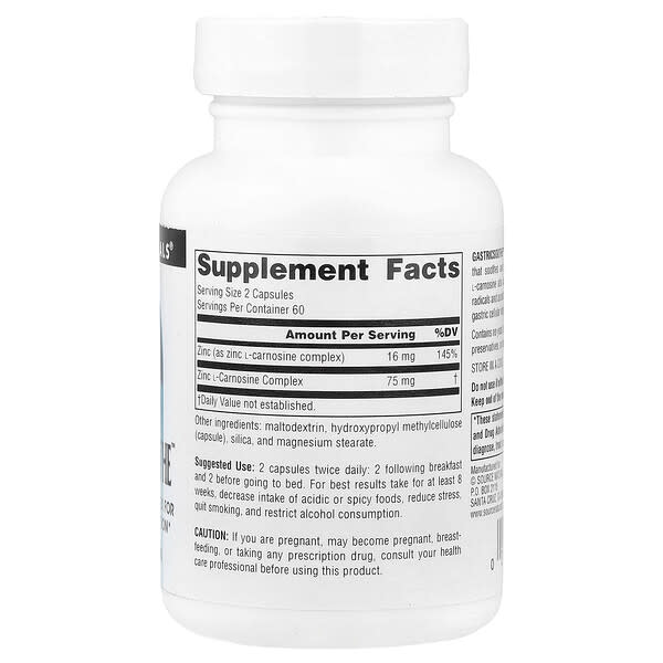 Alternative view of Source Naturals, GastricSoothe™, 120 Capsules