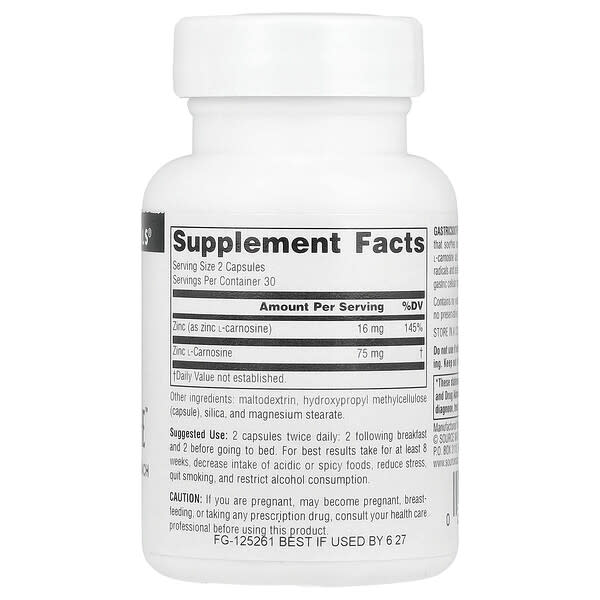 Alternative view of Source Naturals, GastricSoothe™, 60 Capsules