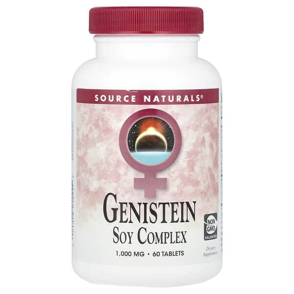 Source Naturals, Genistein Soy Complex, 60 Tablets