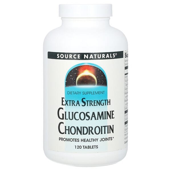 Source Naturals, Glucosamine Chondroitin, 120 Tablets