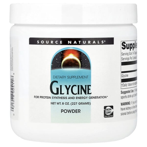 Source Naturals, Glycine Powder, 8 oz (227 g)