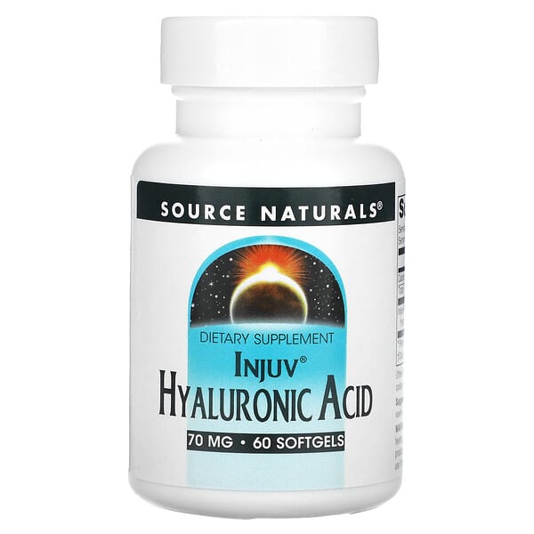 Source Naturals, Injuv Hyaluronic Acid, 60 Softgels