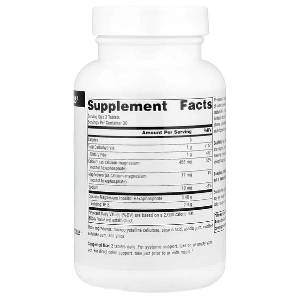 Alternative view of Source Naturals, IP-6, 90 Tablets