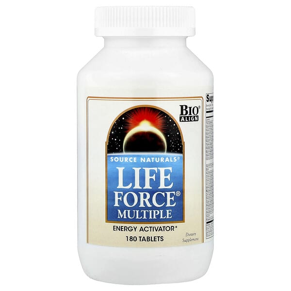 Source Naturals, Life Force® Multiple, 180 Tablets 3 Source Naturals, Life Force® Multiple, 180 Tablets
