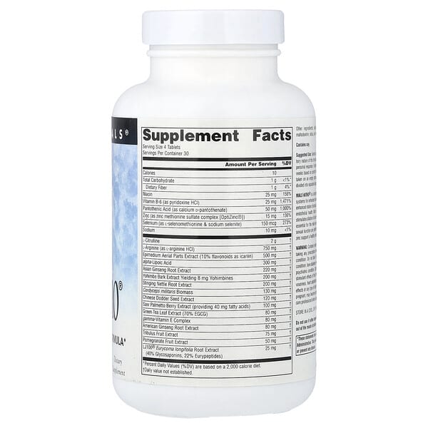 Alternative view of Source Naturals, Male Nitro®, 120 Tablets