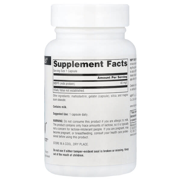 Alternative view of Source Naturals, MBP®, Bone Renew™, 40 mg, 30 Capsules