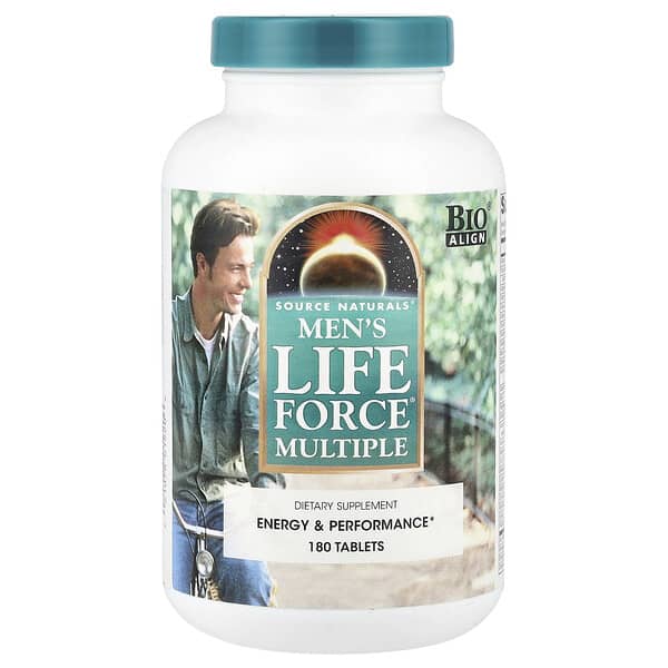 Source Naturals, Men's Life Force Multiple, 180 Tablets