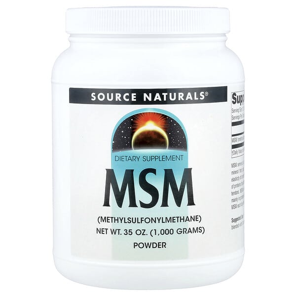 Source Naturals, MSM Powder, 35 oz (1,000 g)