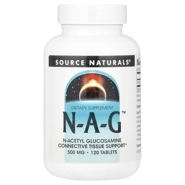 Source Naturals, N-A-G™, 500 mg, 120 Tablets