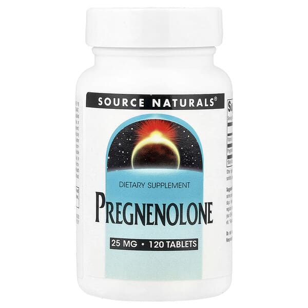 Source Naturals, Pregnenolone, 120 Tablets