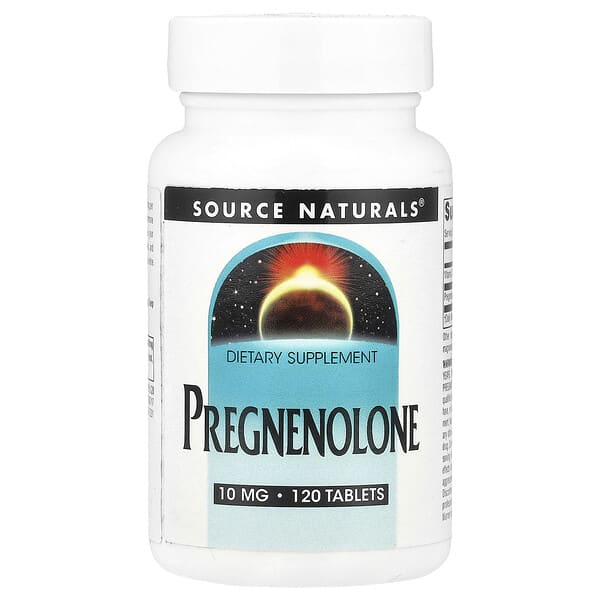 Source Naturals, Pregnenolone, 120 Tablets