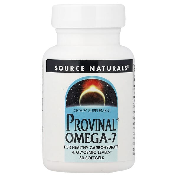 Source Naturals, Provinal® Omega-7, 30 Softgels