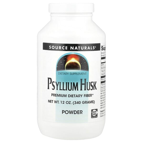 Source Naturals, Psyllium Husk Powder, 12 oz (340 g)