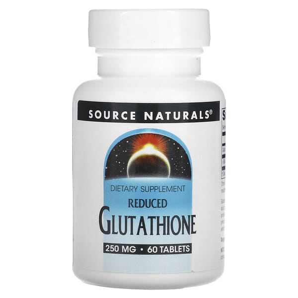 Source Naturals, Reduced Glutathione, 60 Tablets