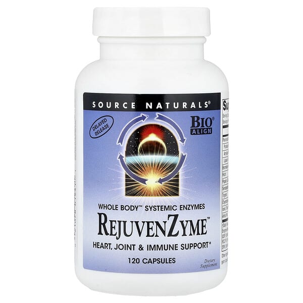 Source Naturals, RejuvenZyme™, 120 Capsules
