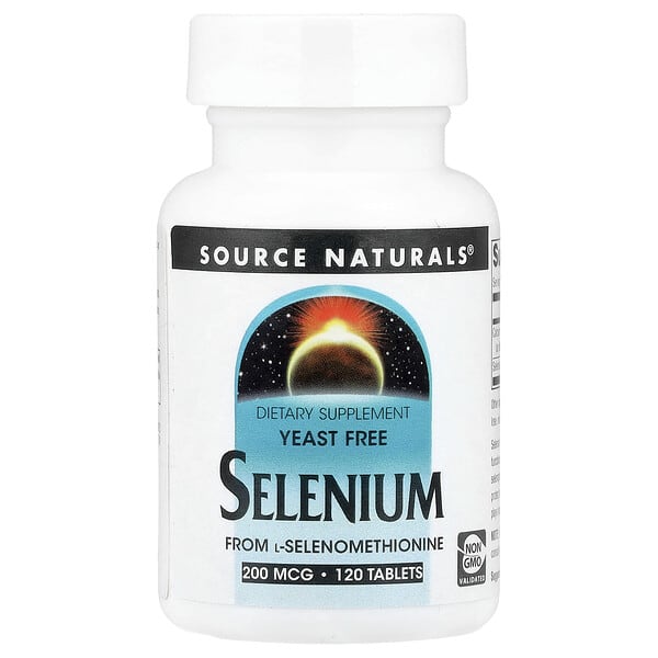 Source Naturals, Selenium, 120 Tablets