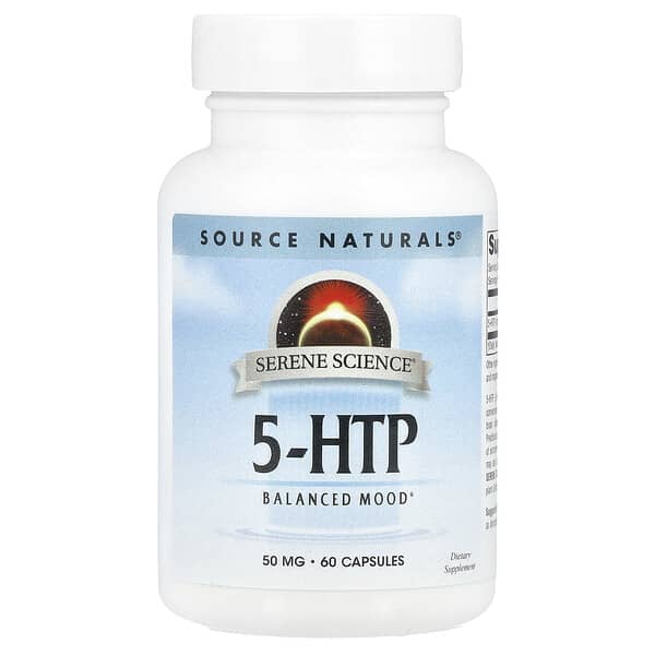 Source Naturals, Serene Science®, 5-HTP, 50 mg , 60 Capsules