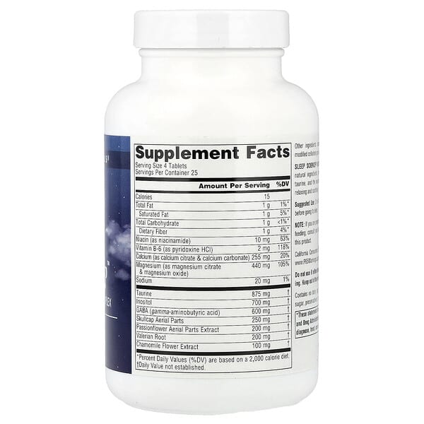 Alternative view of Source Naturals, Sleep Science®, NutraSleep™, 100 Tablets