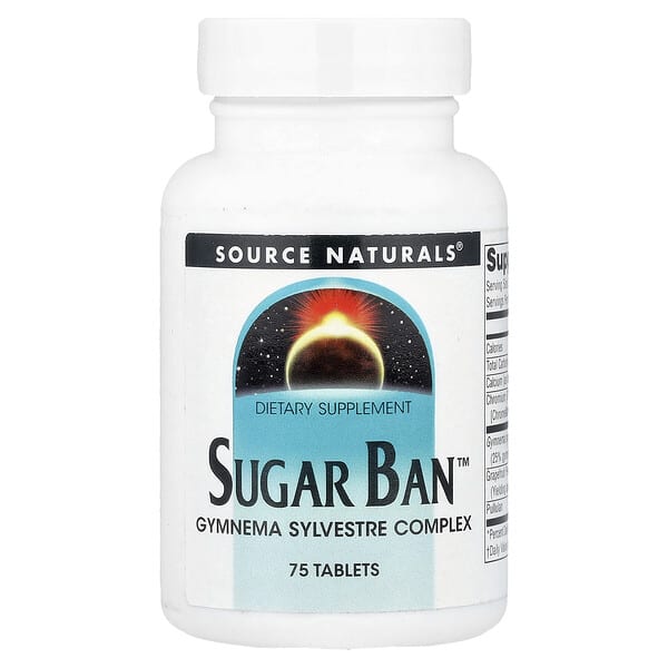 Source Naturals, Sugar Ban™, 75 Tablets