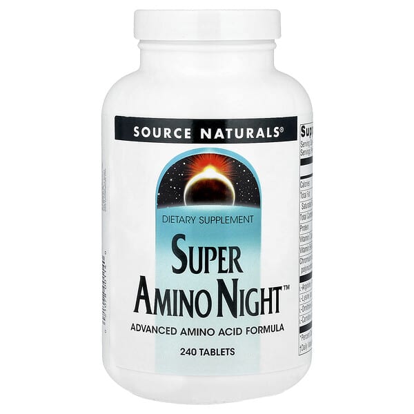 Source Naturals, Super Amino Night™, 240 Tablets