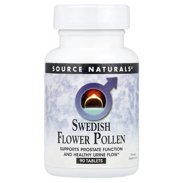 Source Naturals, Swedish Flower Pollen, 90 Tablets