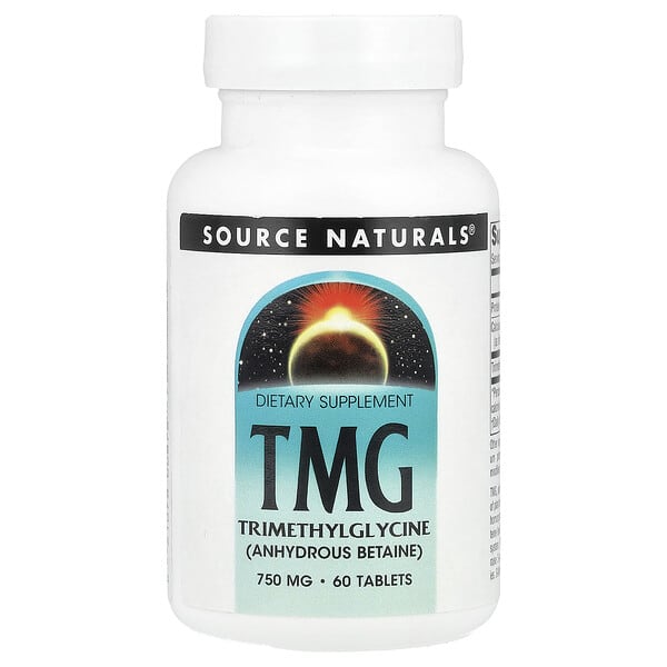Source Naturals, TMG, 60 Tablets