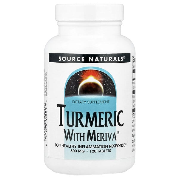 Source Naturals, Turmeric with Meriva®, 120 Tablets