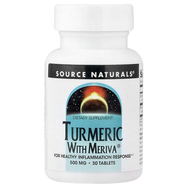 Source Naturals, Turmeric With Meriva®, 30 Tablets