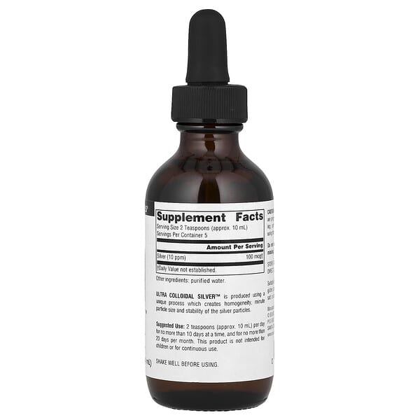 Alternative view of Source Naturals, Ultra Colloidal Silver™, 2 fl oz (59.14 ml)