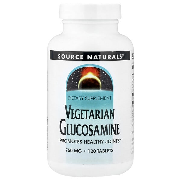 Source Naturals, Vegetarian Glucosamine, 120 Tablets