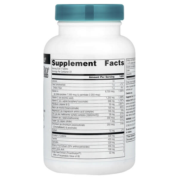 Alternative view of Source Naturals, Visual Eyes®, 90 Tablets