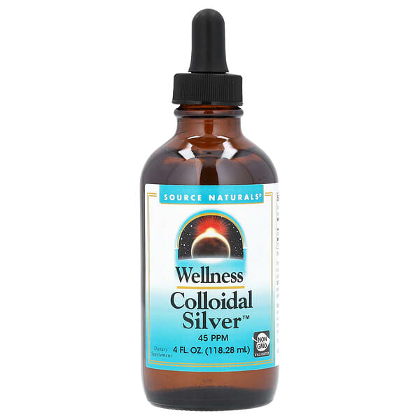 Source Naturals, Wellness Colloidal Silver, 4 fl oz (118.28 ml) 2 Source Naturals, Wellness Colloidal Silver, 4 fl oz (118.28 ml)