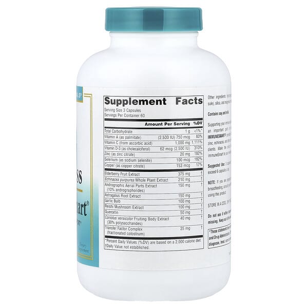 Alternative view of Source Naturals, Wellness, ImmuneSmart®, 180 Capsules