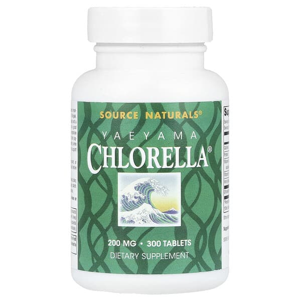 Source Naturals, Yaeyama Chlorella®, 300 Tablets (20 mg per Tablet)